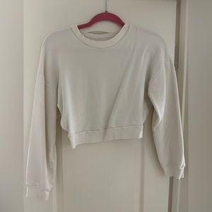 Reformation Crop Top / Sweatshirt